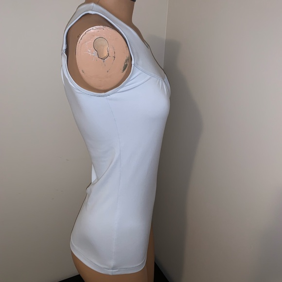 Puma Tank Top Women Medium Light Powder Blue New - Picture 5 of 8